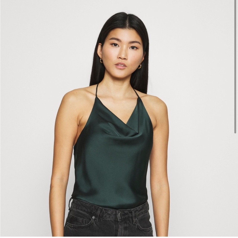 Abercrombie Satin Bodysuit